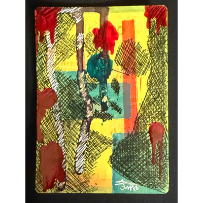 Simmer aceo art card thumbnail 1