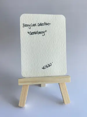 Gooseberry – ACEO Original (Berry Cute Collection 2/8) aceo art card thumbnail 2