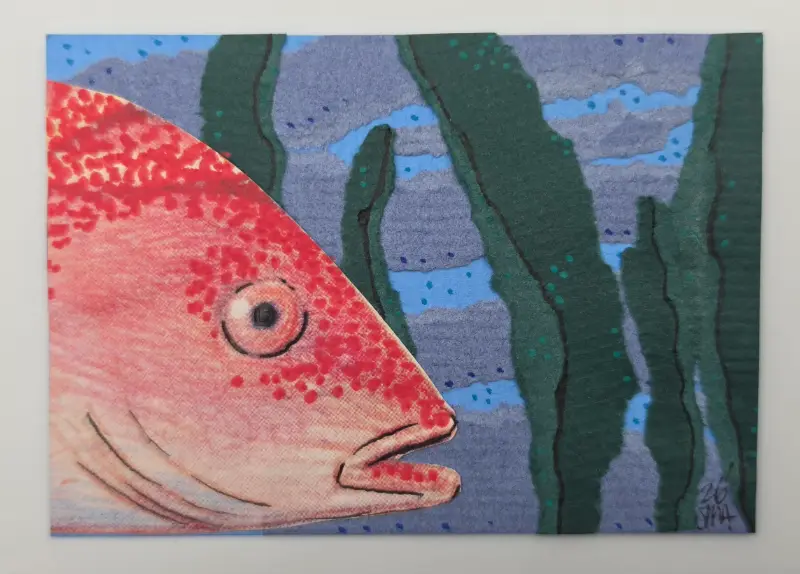 Glup... aceo art card