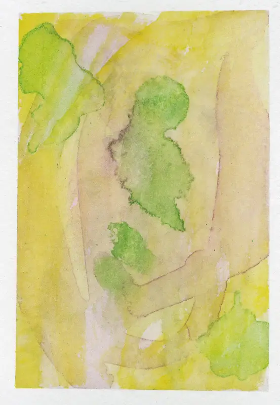 Holding aceo art card