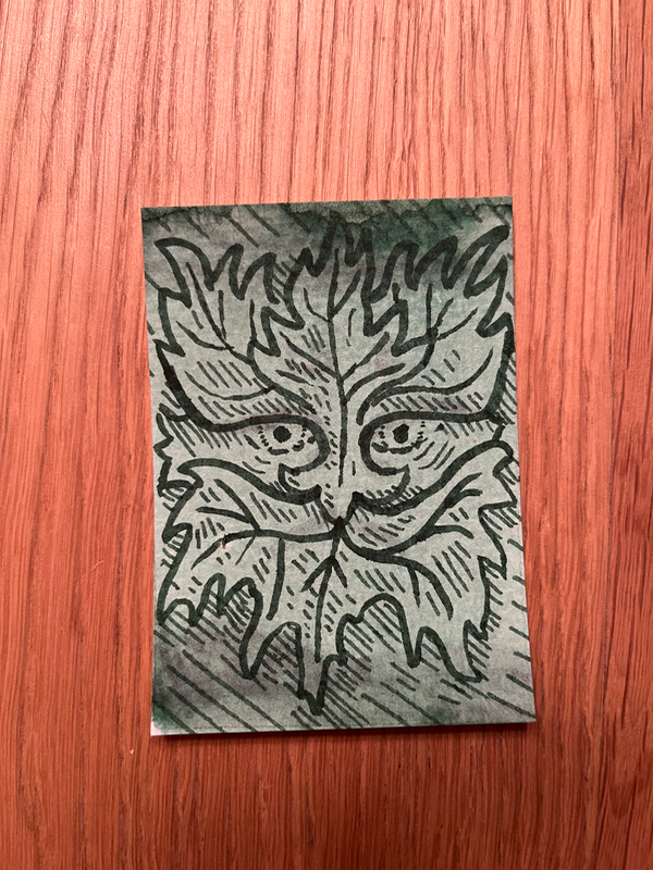 Mr. Sycamore aceo art card