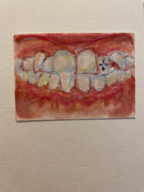Smile aceo art card