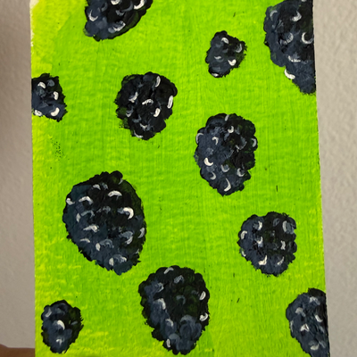 Original Berry ACEO | Summer Berries #3/3 aceo art card thumbnail 3