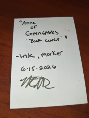 Anne of Green Gables Book Cover aceo art card thumbnail 5