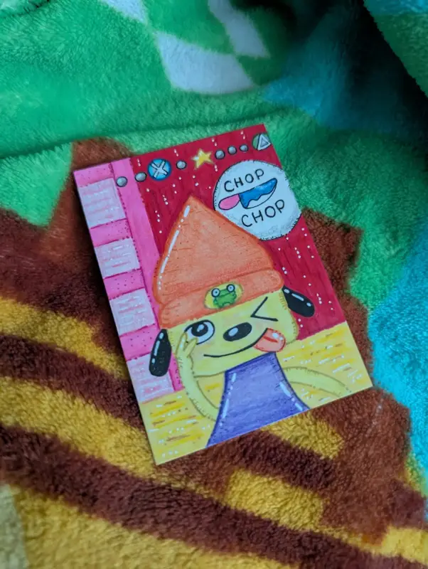 'Rappin' in the Dojo' - Squimp's Favs - 6/10 aceo art card