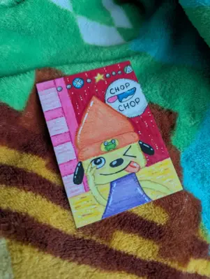 'Rappin' in the Dojo' - Squimp's Favs - 6/10 aceo art card thumbnail 1