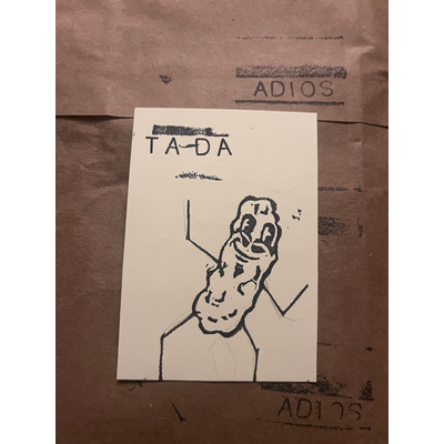 Ta-da pickle aceo art card thumbnail 1