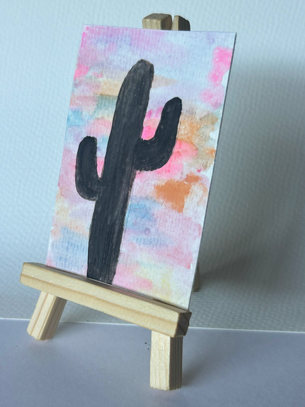 Stand Tall aceo art card
