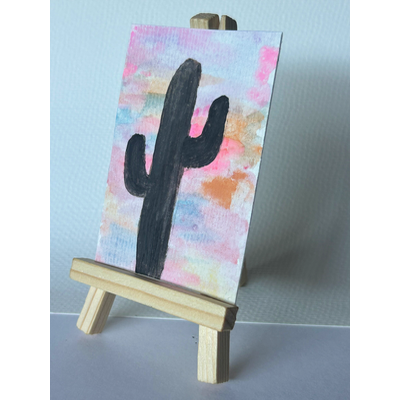 Stand Tall aceo art card thumbnail 1