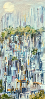 In the morning aceo art card thumbnail 1