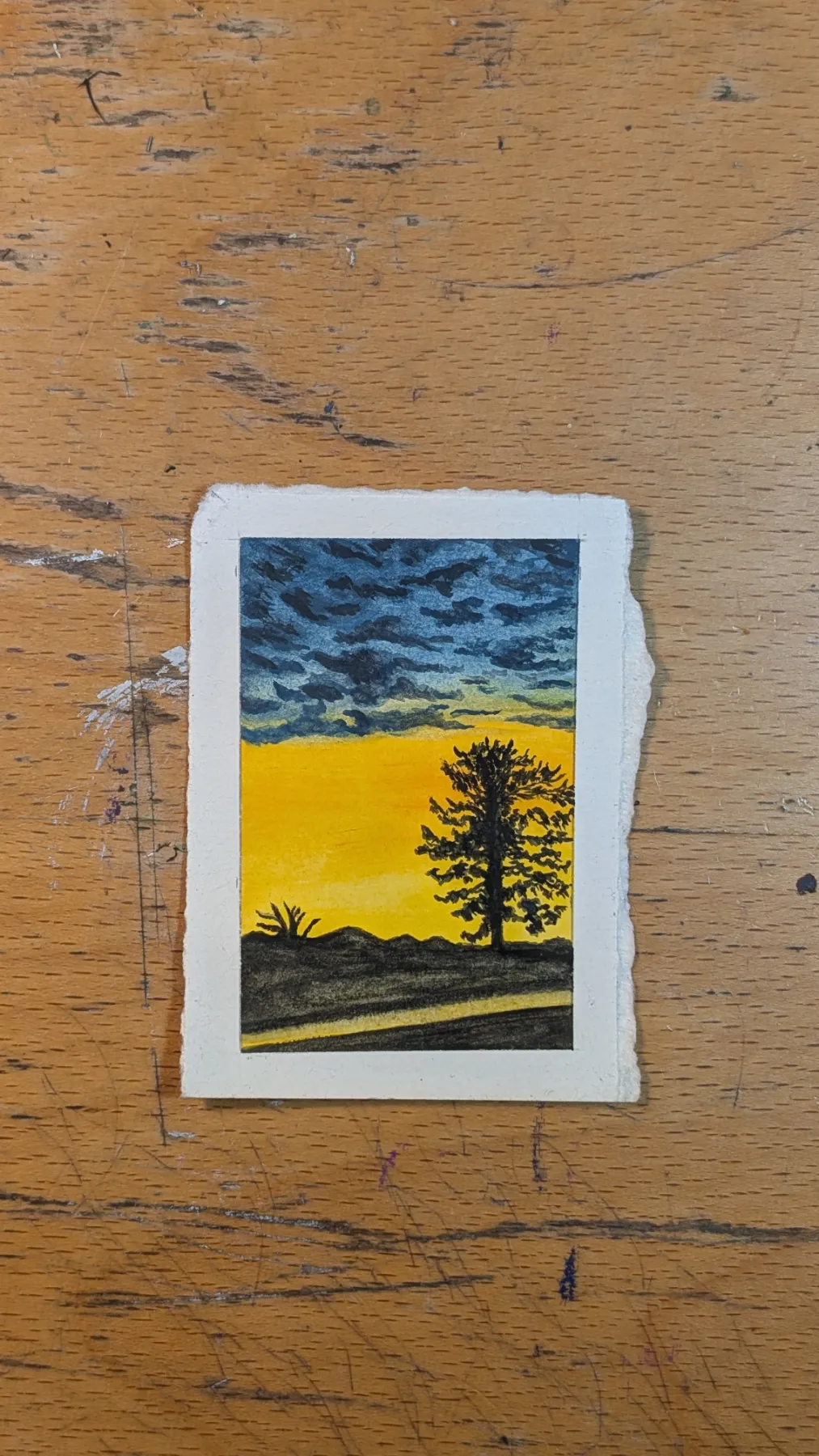 Fireline aceo art card