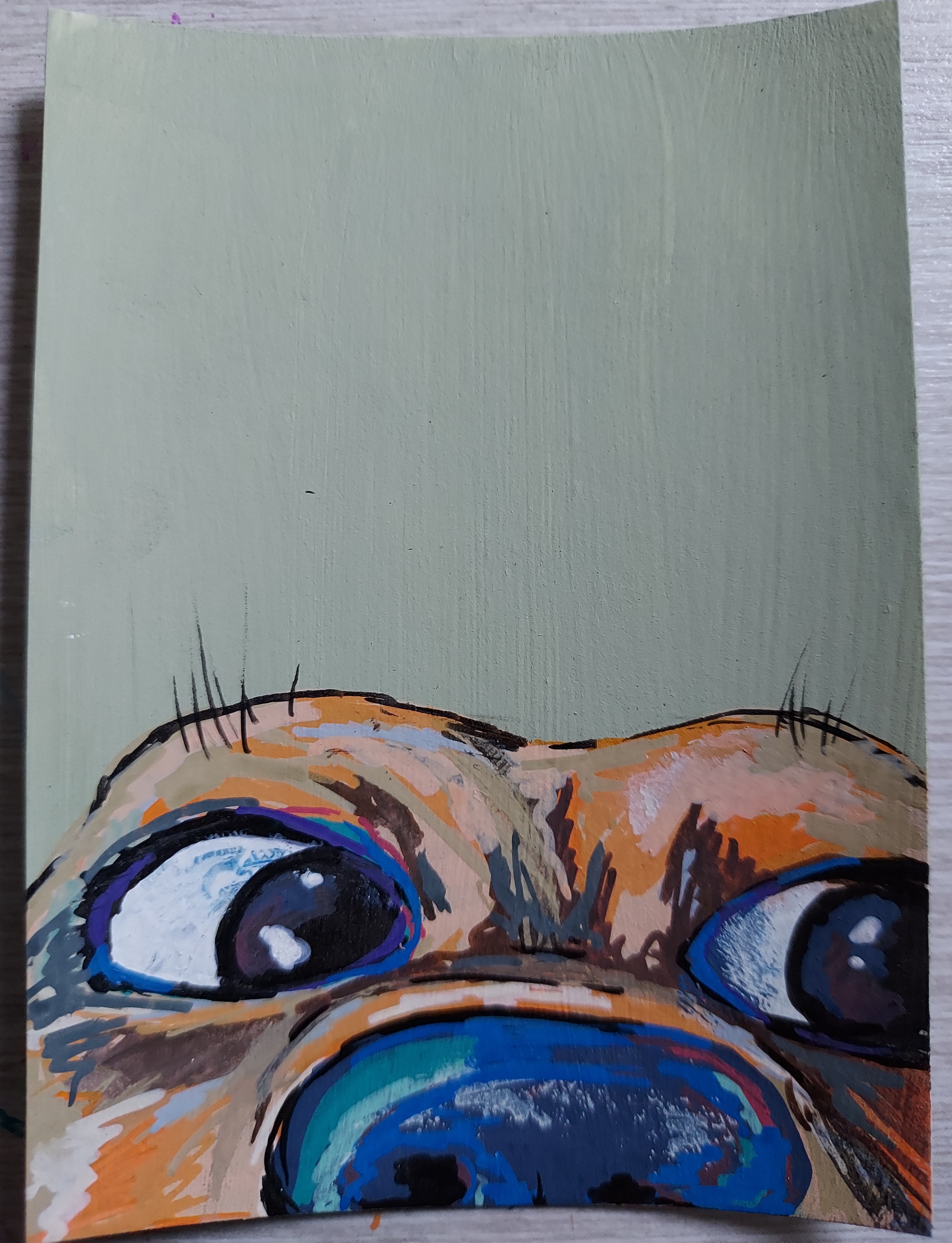 Did You Say...Walk?! aceo art card