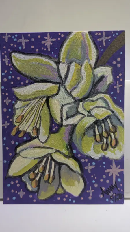 Buttercup Winterhazel aceo art card