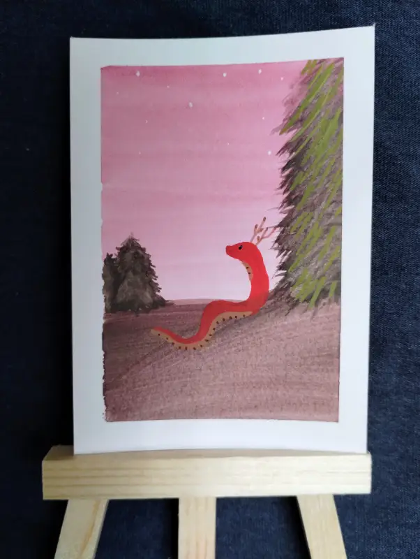 Before Sunrise aceo art card