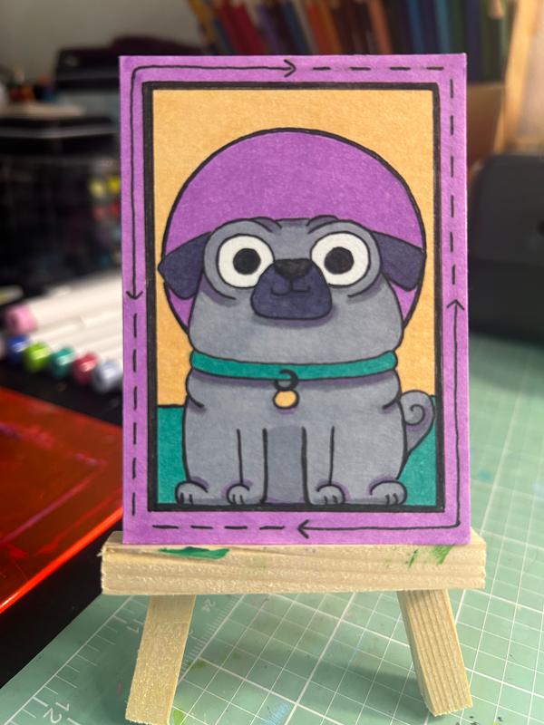 Puggy Wuggy aceo art card