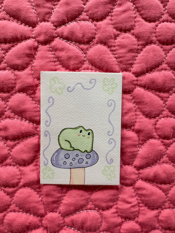 Fwog aceo art card