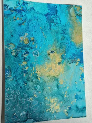 Reef #1 aceo art card thumbnail 2