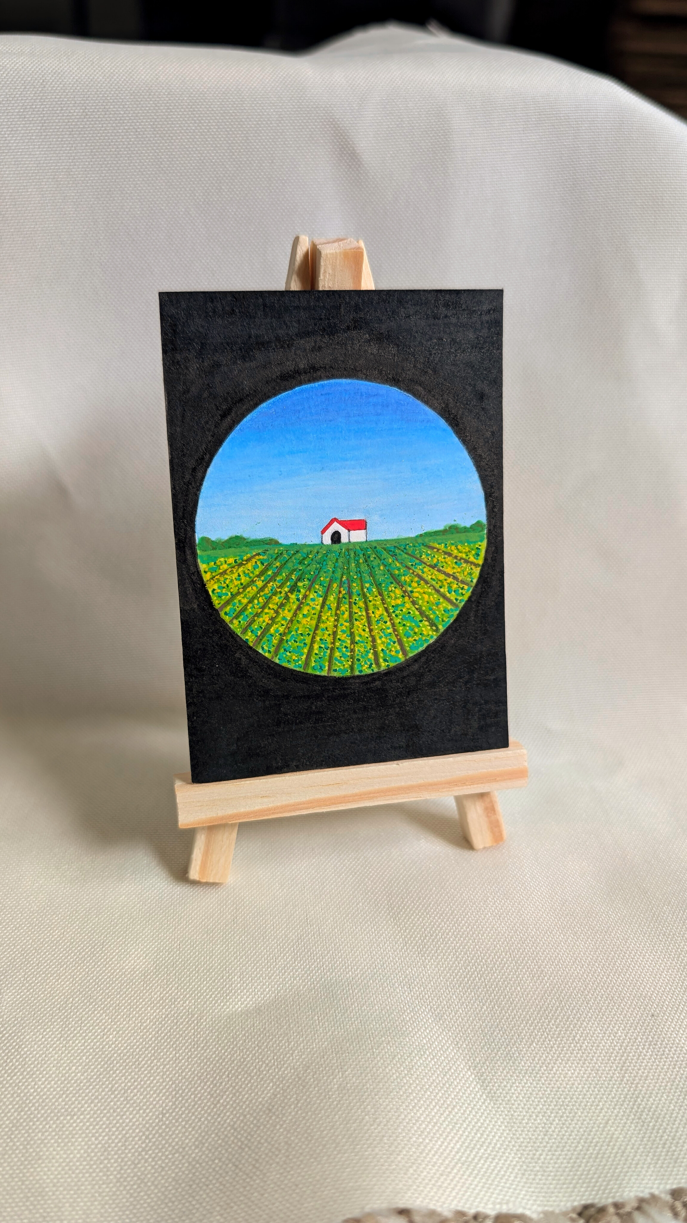 Eye exam🎈🏠 aceo art card thumbnail 5