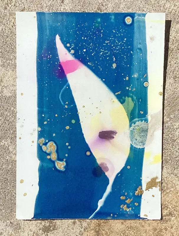 and therefore, poetry aceo art card