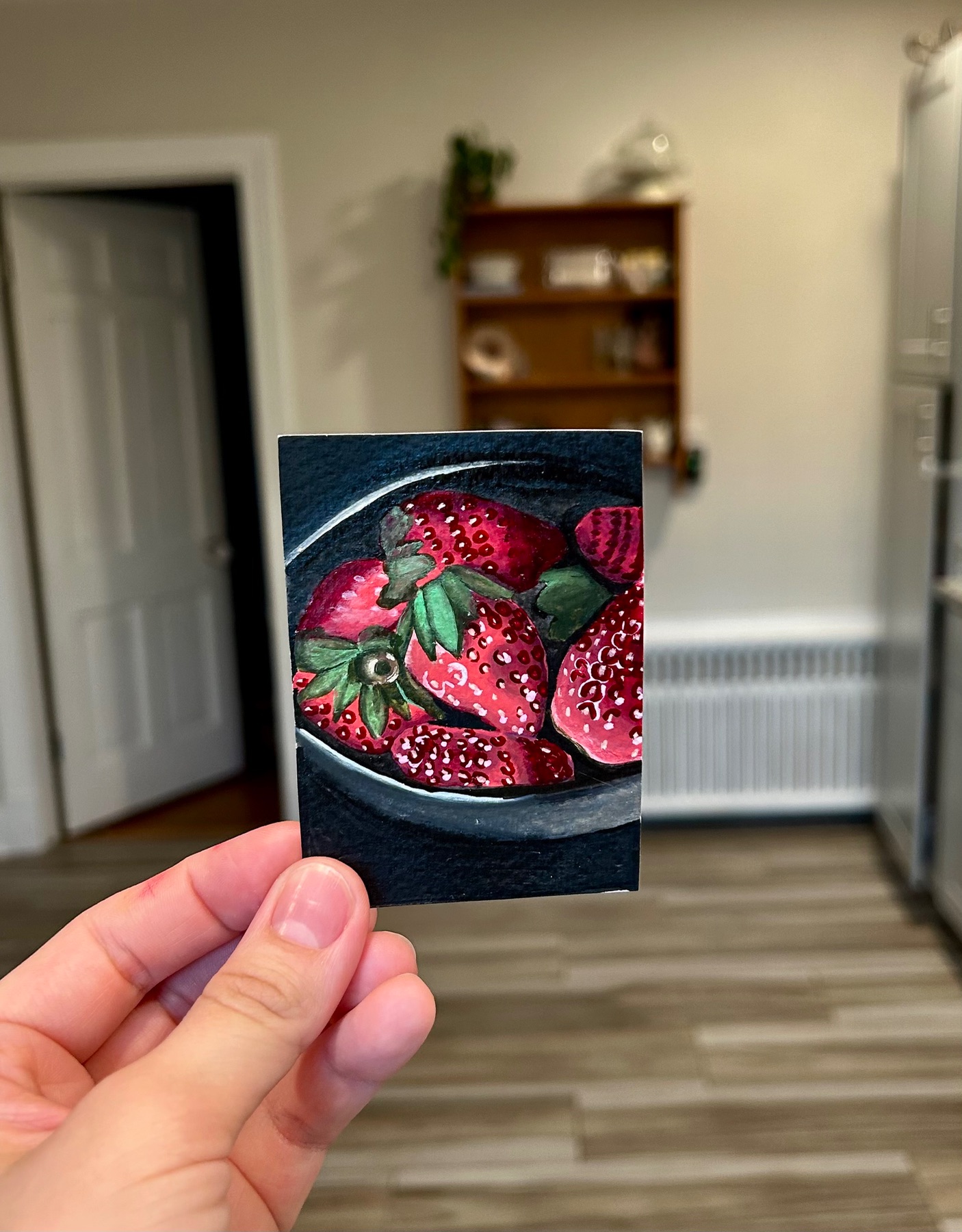 A Sweet Gathering aceo art card