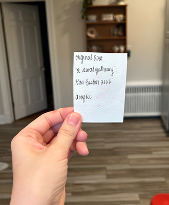 A Sweet Gathering aceo art card thumbnail 2