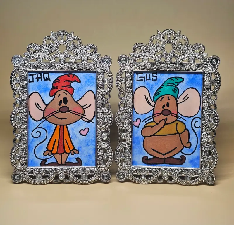 Jaq & Gus | Cinderella Mice | Disney Fan Art aceo art card