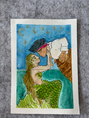 Still Waters aceo art card thumbnail 4