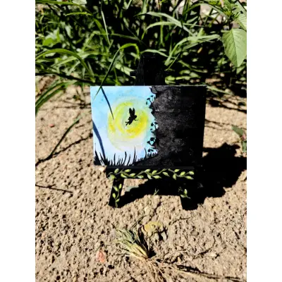 Fairy Ridge aceo art card thumbnail 3