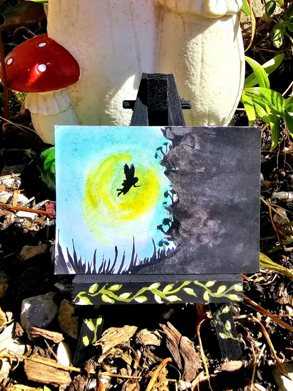 Fairy Ridge aceo art card