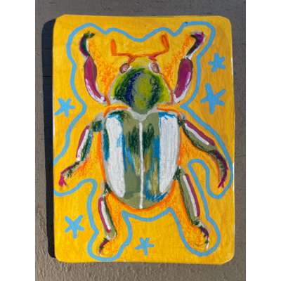 “Bug Juice” aceo art card thumbnail 1