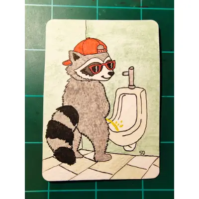 Jimothy Who? aceo art card thumbnail 1