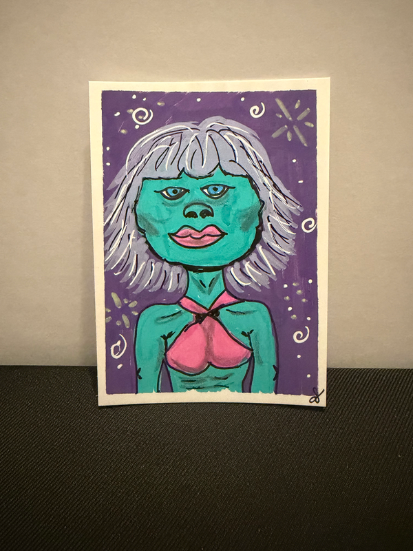GLP1 aceo art card