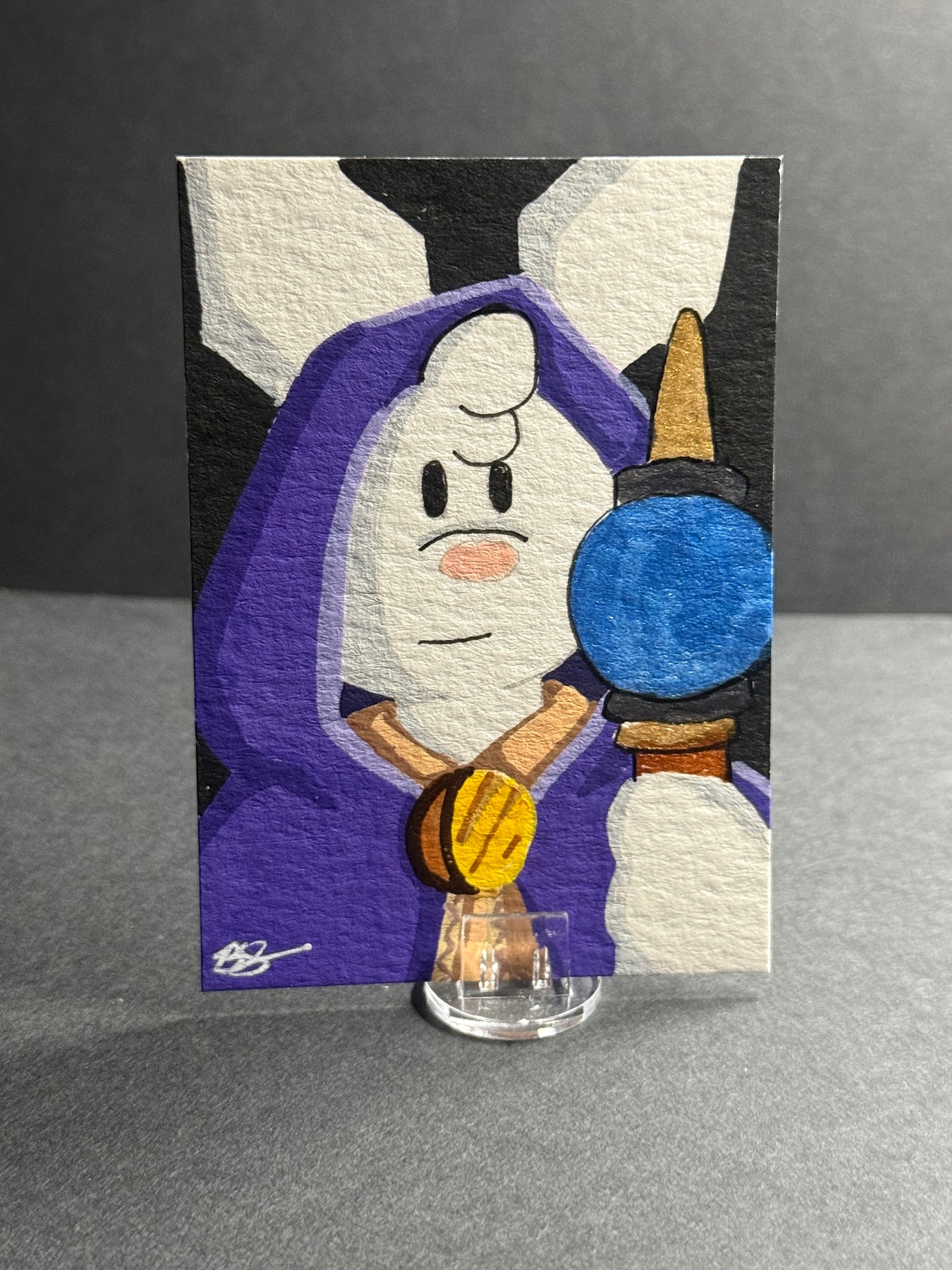 Cosplayer Misou aceo art card