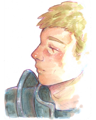 Laios (Dungeon Meshi) — ACEO 24 aceo art card thumbnail 2