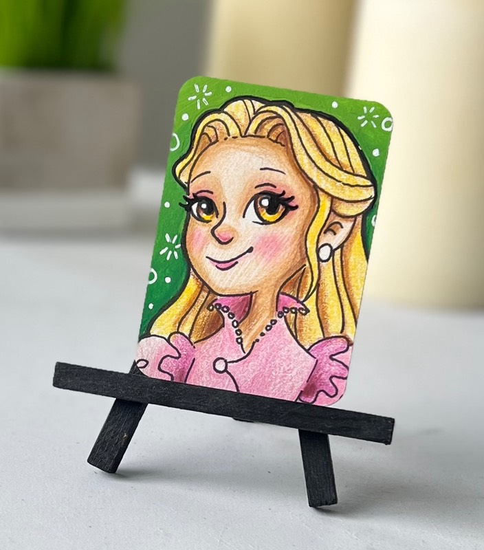 Glinda aceo art card