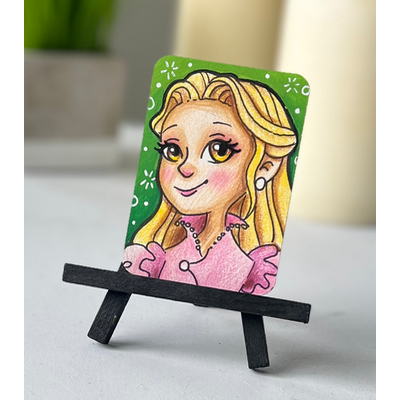 Glinda aceo art card thumbnail 1