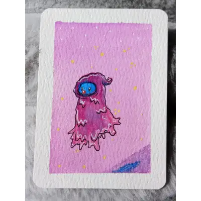 Quiet Sprite 2 aceo art card thumbnail 1