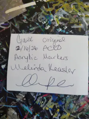 Gaze ACEO aceo art card thumbnail 2