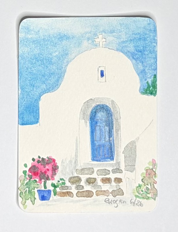 Kalimera II aceo art card
