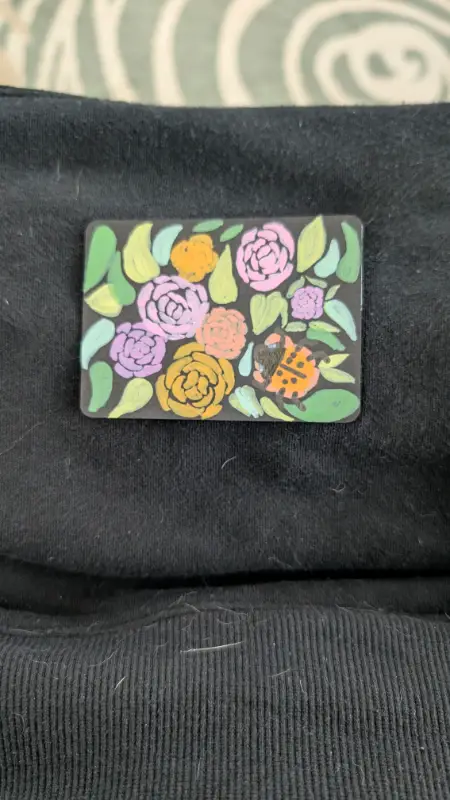 Dahlia #1 aceo art card