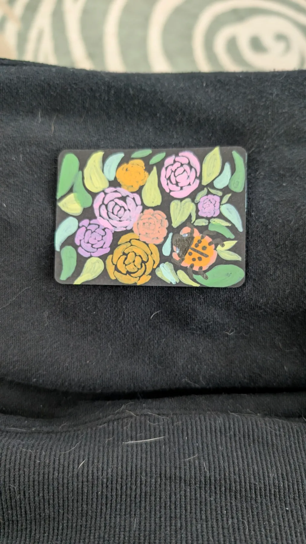 Dahlia #1 aceo art card