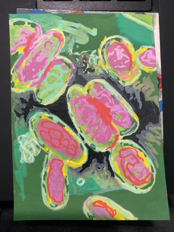 Bordetella pertussis aceo art card
