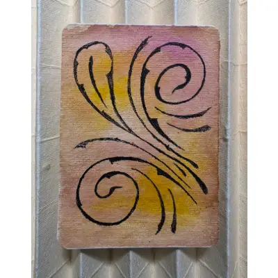 Script aceo art card thumbnail 2