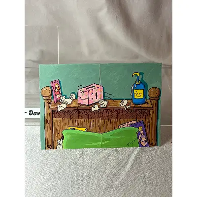 Teenage Wasteland (set of 2) - Original aceo art card thumbnail 1