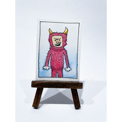 "Chafe" aceo art card thumbnail 2