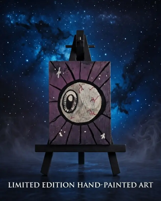 Eye see you aceo art card