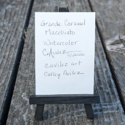 Grande Caramel Macchiato aceo art card thumbnail 3
