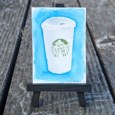 Grande Caramel Macchiato aceo art card thumbnail 2