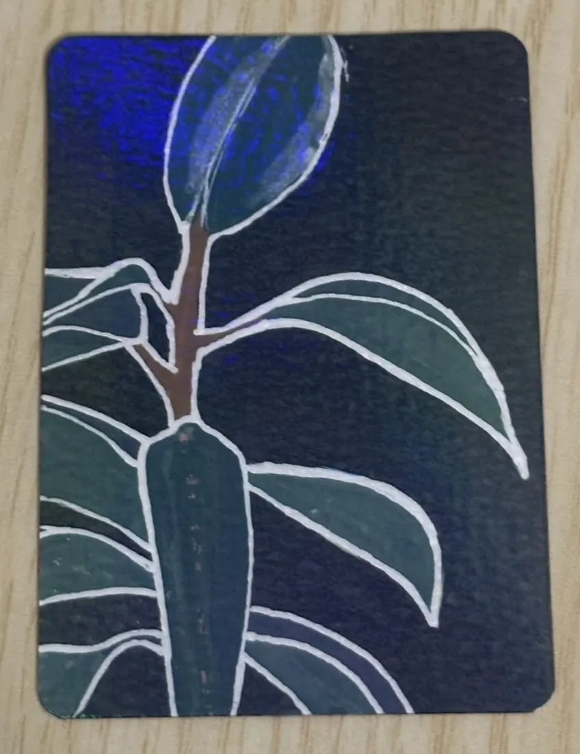 Fig-urative Art aceo art card