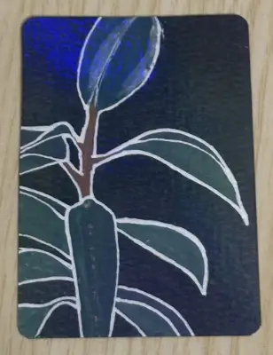 Fig-urative Art aceo art card thumbnail 1